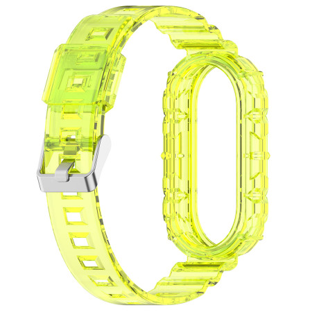 Curea Smartwatch compatibila Xiaomi Mi Band 8 / 8 NFC, ETM, Yellow