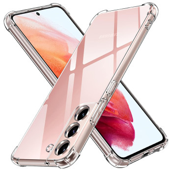 Husa Antisoc compatibila Samsung Galaxy S22 5G, PRO AirBag, Clear