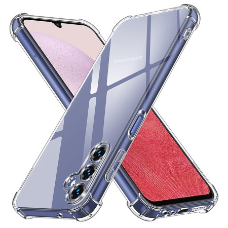 Husa Antisoc compatibila Samsung Galaxy A14 4G / A14 5G, PRO AirBag, Clear