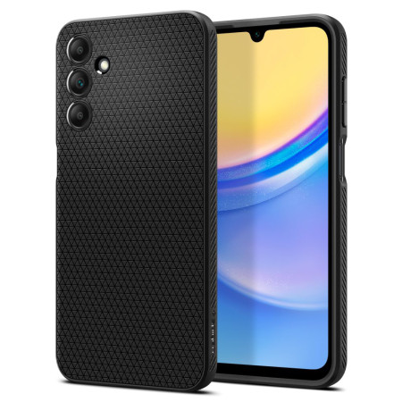 Husa pentru Samsung Galaxy A15 4G / A15 5G, Spigen Liquid Air, Matte Black
