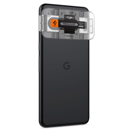 Folie Camera pentru Google Pixel 8 Pro, set 2 buc, Spigen Glas.tR Optik EZ FIT, Clear