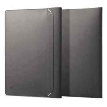 Husa pentru Laptop 13, 14", Spigen Valentinus Sleeve, City Grey