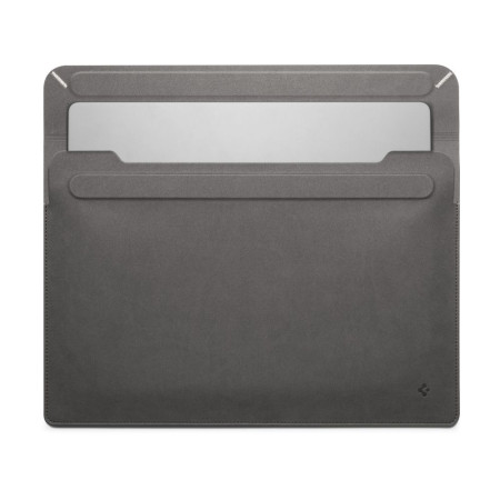 Husa pentru Laptop 15', 16", Spigen Valentinus Sleeve, City Grey