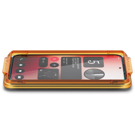 Folie pentru Nothing Phone 2a, set 2 buc. Spigen Glas.TR Align Master, Clear