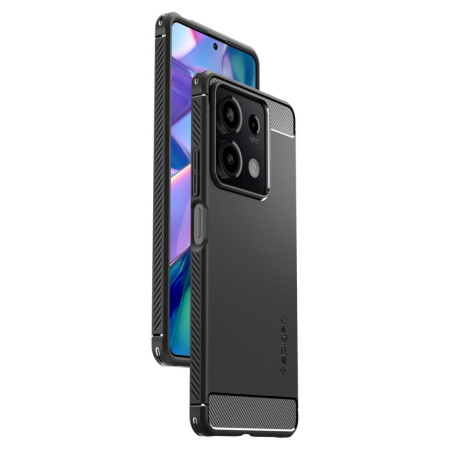 Husa pentru Xiaomi Redmi Note 13 5G Spigen Rugged Armor, Black