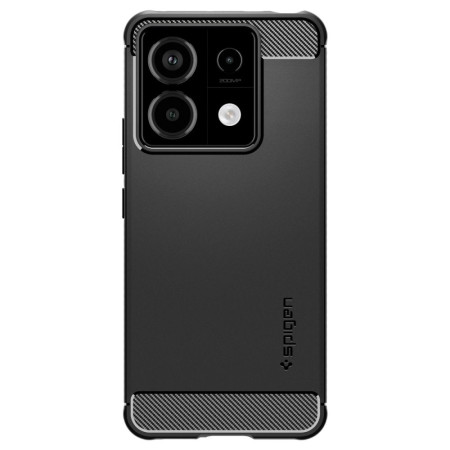 Husa pentru Xiaomi Redmi Note 13 Pro 5G / Poco X6, Spigen Rugged Armor, Black