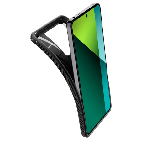 Husa pentru Xiaomi Redmi Note 13 Pro 5G / Poco X6, Spigen Rugged Armor, Black
