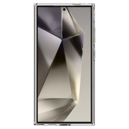 Husa pentru Samsung Galaxy S24 Ultra Spigen Ultra Hybrid Zero One, Natural Titanium
