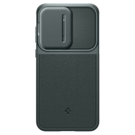 Husa Samsung Galaxy A55 5G Spigen Optik Armor, Abyss Green