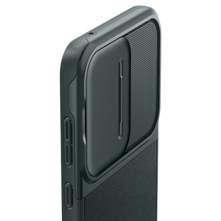 Husa Samsung Galaxy A55 5G Spigen Optik Armor, Abyss Green