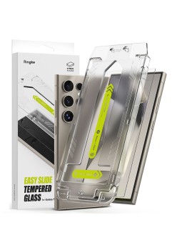 Folie pentru Samsung Galaxy S24 Ultra (set 2) - Ringke Easy Slide Tempered Glass - Clear
