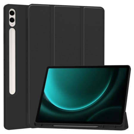 Husa pentru Samsung Galaxy Tab S9 FE Plus - Techsuit Flex Trifold - Black