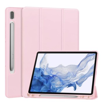 Husa pentru iPad Air 10.5 2019 / iPad Pro 10.5 2017 - Techsuit Flex Trifold - Pink