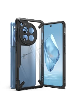 Husa pentru OnePlus 12R - Ringke Fusion X - Black