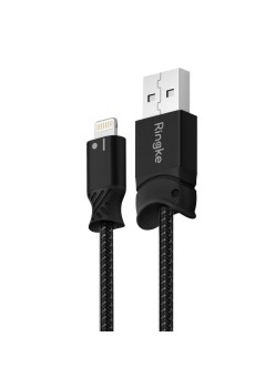 Cablu de Date USB la Ligntning 1.2mm - Ringke - Black