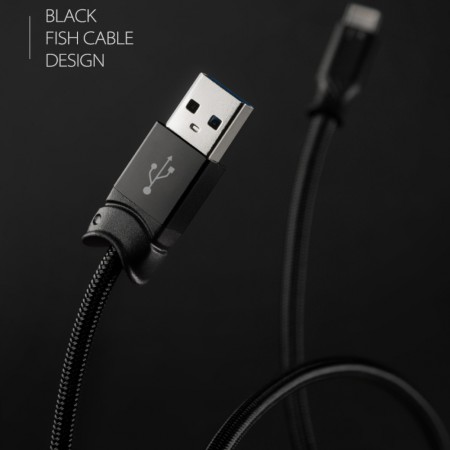 Cablu de Date USB la Ligntning 1.2mm - Ringke - Black