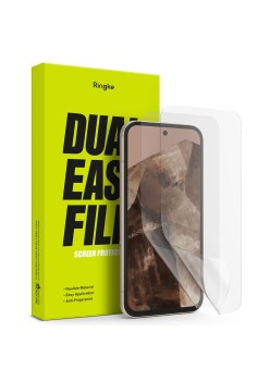 Folie pentru Google Pixel 8a (set 2) - Ringke Dual Easy Full - Clear
