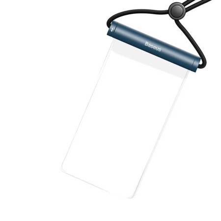 Husa Waterproof IPX8 pentru Telefon 7.2, Baseus, Sea Blue