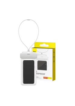Husa Waterproof IPX8 pentru Telefon 7.2, Baseus, Moon White
