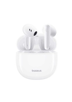 Casti Bluetooth 5.3 True Wireless - Baseus Bowie E13 (A00059701217-Z1) - White