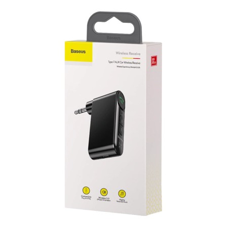 Transmitator Aux, Bluetooth, 145mAh, Micro-USB - Baseus BSBA-02 (WXQY010001) - Black