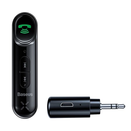 Transmitator Aux, Bluetooth, 145mAh, Micro-USB - Baseus BSBA-02 (WXQY010001) - Black