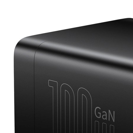 Incarcator/Cablu de alimentare GaN3 Pro 100W - Baseus (PSZM000401) - Black