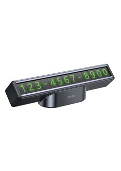 Suport pentru Numarul de Telefon Bord Baseus, negru, CNFT000001