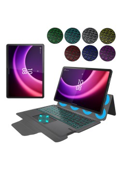 Husa cu Tastatura pentru Lenovo Tab P11 Gen 2 11.5 - Techsuit KeyTab Pro - Black