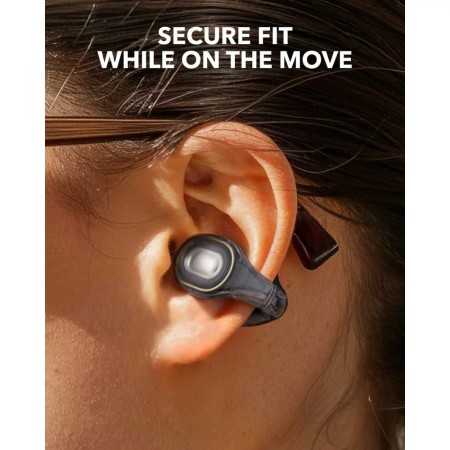 Casti Fara Fir Bluetooth 5.3, Open-Ear, IPX4, Noise Reduction, Microfon - Anker SoundCore C30i (A3330G11) - Black
