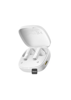Casti Fara Fir, Bluetooth 5.3, Waterproof - Baseus Bowie E20 (A00069700223-00) - White