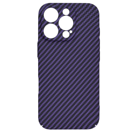 Husa pentru iPhone 16 Pro - Premium CarbonFiber - Purple