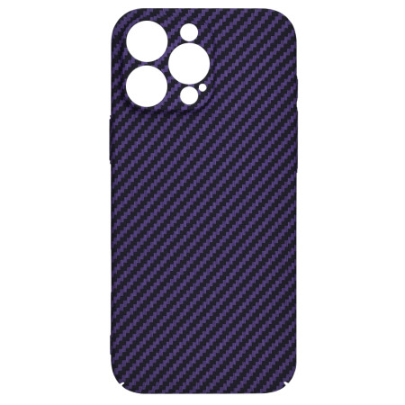 Husa pentru iPhone 16 Pro Max - Premium CarbonFiber - Purple