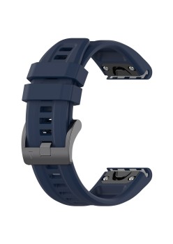 Curea pentru Instinct 2S/2S Solar/Approach S70 42mm/fenix 7S Pro Sapphire Solar - Techsuit Watchband QuickFit 20mm (W060) - Navy Blue