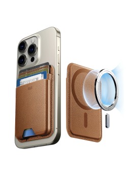 Portofel pentru Telefon cu Functie de Suport Birou - ESR (2K63802) - Caramel Brown