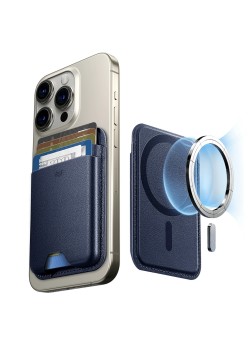 Portofel pentru Telefon cu Functie de Suport Birou - ESR (2K63802) - Dark Blue