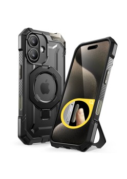Husa pentru iPhone 16 - Supcase Unicorn Beetle Defender - Black