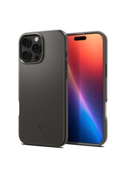 Husa pentru iPhone 16 Pro - Spigen Thin Fit MagSafe - Gunmetal