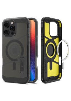 Husa pentru iPhone 16 Pro Max - Spigen Tough Armor MagSafe - Frost Black