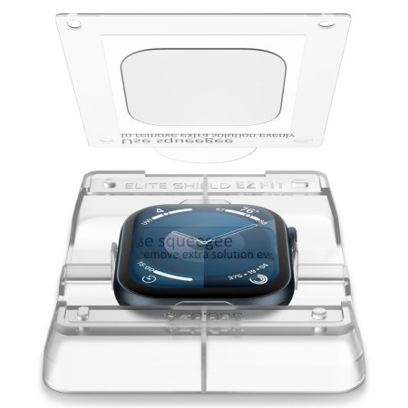Folie pentru Apple Watch 10 46mm (set 2) - Spigen Elite Shield EZ Fit - Clear