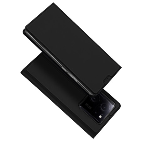 Husa Flip Xiaomi 13T / 13T Pro, Dux Ducis Skin Pro, Smart Pro Magnet, Negru