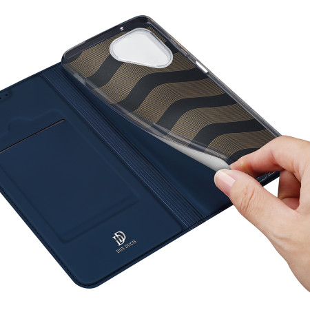 Husa Flip Fairphone 5, Dux Ducis Skin Pro, Smart Pro Magnet, Negru