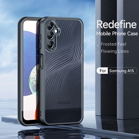 Husa pentru Samsung Galaxy A15 Dux Ducis Aimo Series, Black