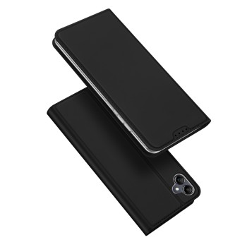 Husa Flip Samsung Galaxy A05, Dux Ducis Skin Pro, Smart Pro Magnet, Negru
