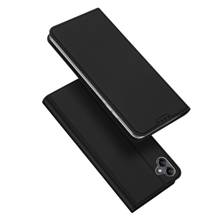 Husa Flip Samsung Galaxy A05, Dux Ducis Skin Pro, Smart Pro Magnet, Negru