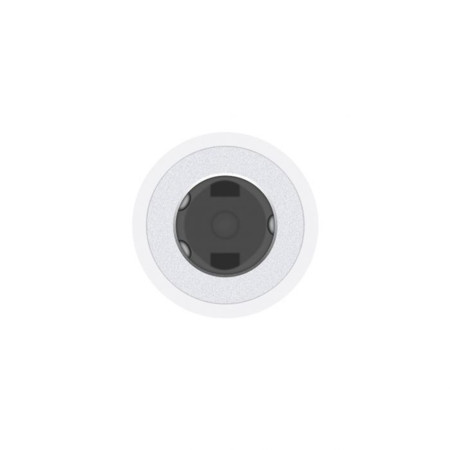 Adaptor Audio Apple MU7E2ZM/A Type-C la Jack 3.5mm, Alb