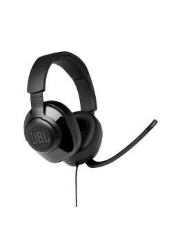 Casti JBL Gaming cu fir Quantum 200 cu Microfon, Black