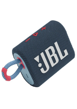 Boxa portabila JBL cu BT 5.1, IP67,  (GO3), Blue / Pink