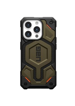 Husa pentru iPhone 15 Pro - UAG Monarch Pro - Kevlar Element Green