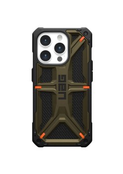 Husa pentru iPhone 15 Pro Max - UAG Monarch - Kevlar Element Green